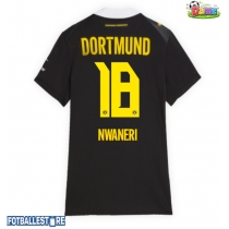 Borussia Dortmund Ethan Nwaneri #18 Bortedrakt Dame 2026-27 Kortermet